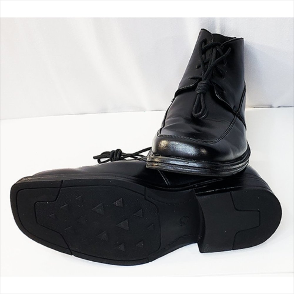 Morenza Men’s Business, Casual, Dress, Ankle Boots Square Toe Shoes Pre-Owned - Picture 9 of 12
